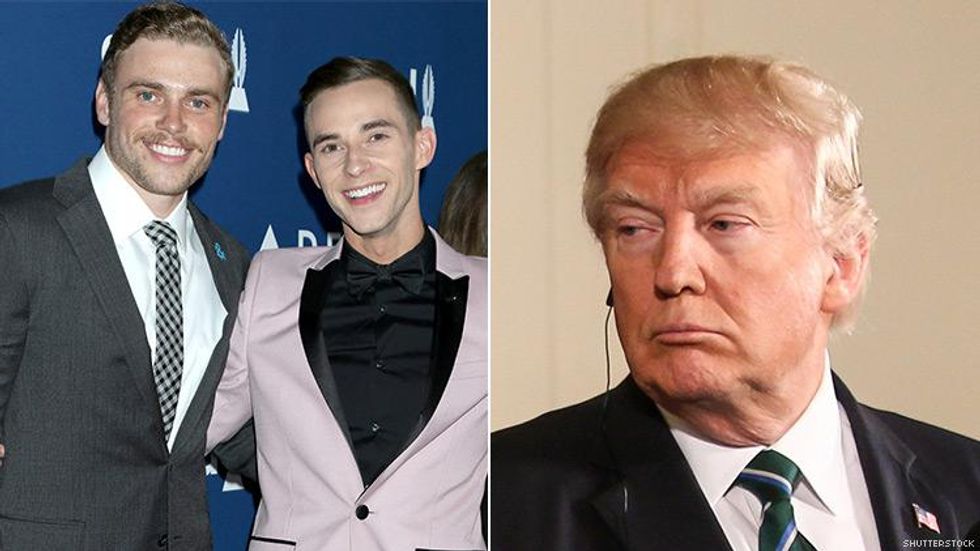 Gus Kenworthy & Adam Rippon Won't Be Visiting Trump's White House Anytime Soon