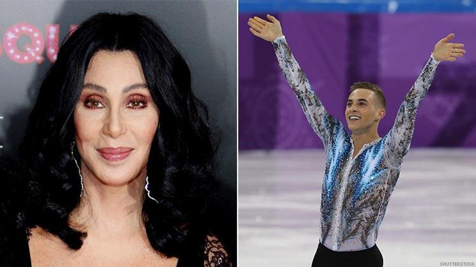 Only an Icon Like Cher Could Write Adam Rippon's TIME 100 Profile