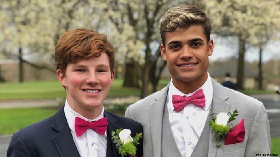 Despite Homophobic Abuse, These Athletes Danced the Night Away at Their High School Prom