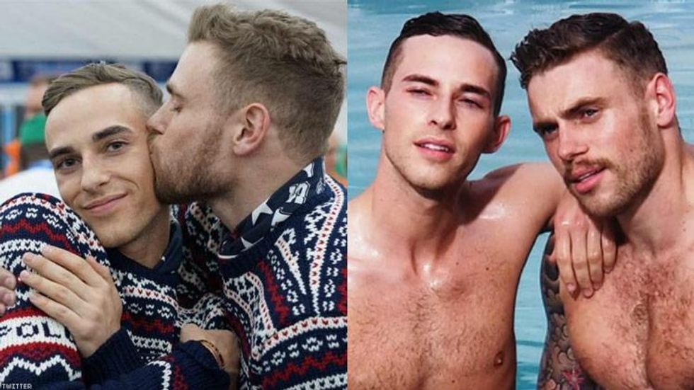 These Adorable Pics Prove Adam Rippon & Gus Kenworthy Have the Best Friendship