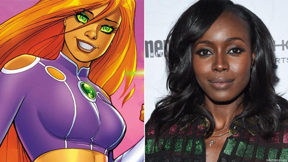 Starfire Actress Anna Diop Had the Best Response to Racist Hate