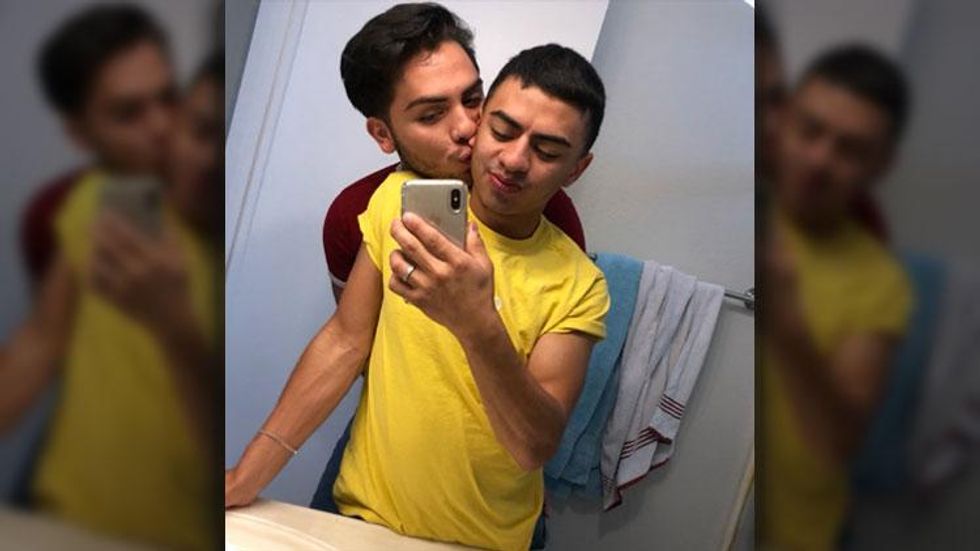 This Awesome (and Supportive) Dad Loves Showing Off Pics of His Son with His BF