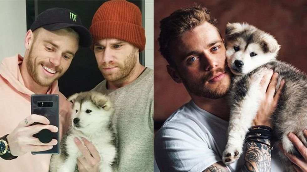 Gus Kenworthy's Puppy Beemo Is Literally the Cutest Thing We've Ever Seen