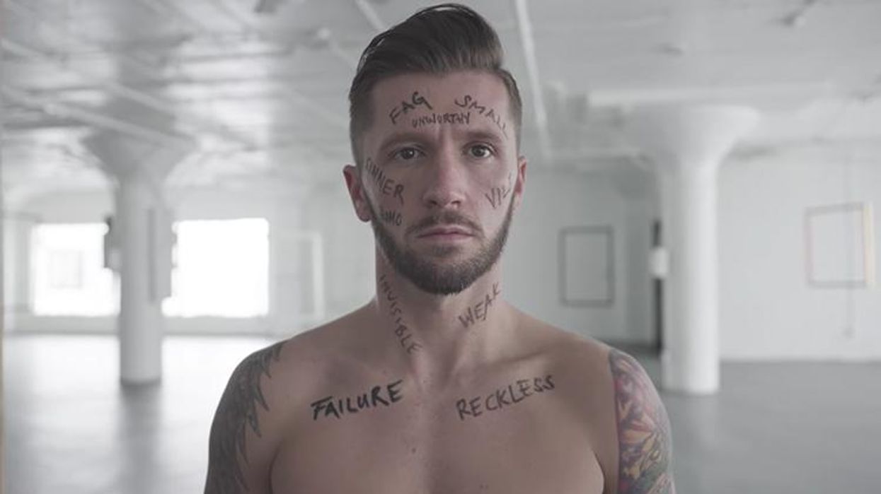 <p>Travis Wall Turns Homophobia Into Strength In 'This Is Me' Dance Video</p>