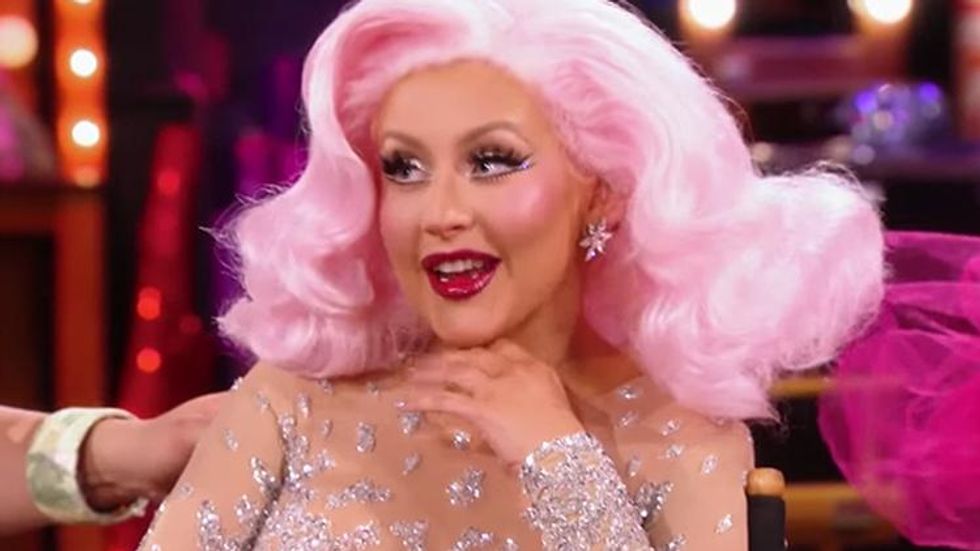 Christina Aguilera Spilled Hot Tea About Her Gay Ex-Boyfriend on 'Untucked'