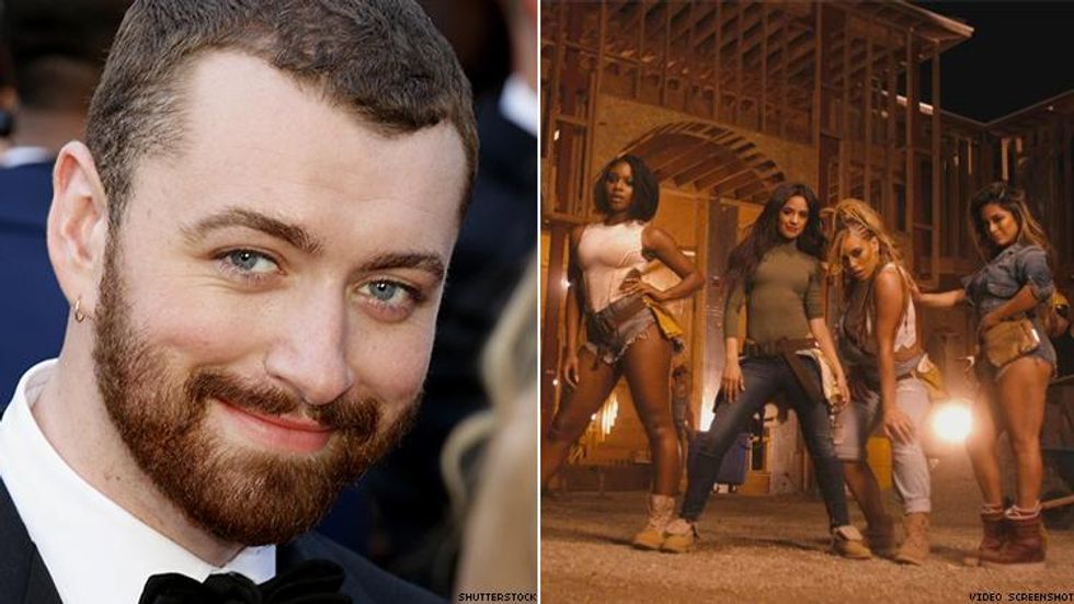 Sam Smith's All-Caps Reaction to Fifth Harmony Breaking Up Is All of Us
