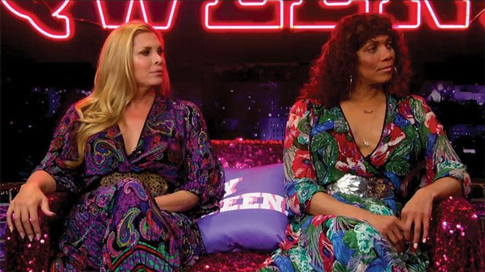 Candis Cayne & Lina Bradford Discuss the Talent and Inclusion of Trans Drag Queens on 'Hey Qween!'