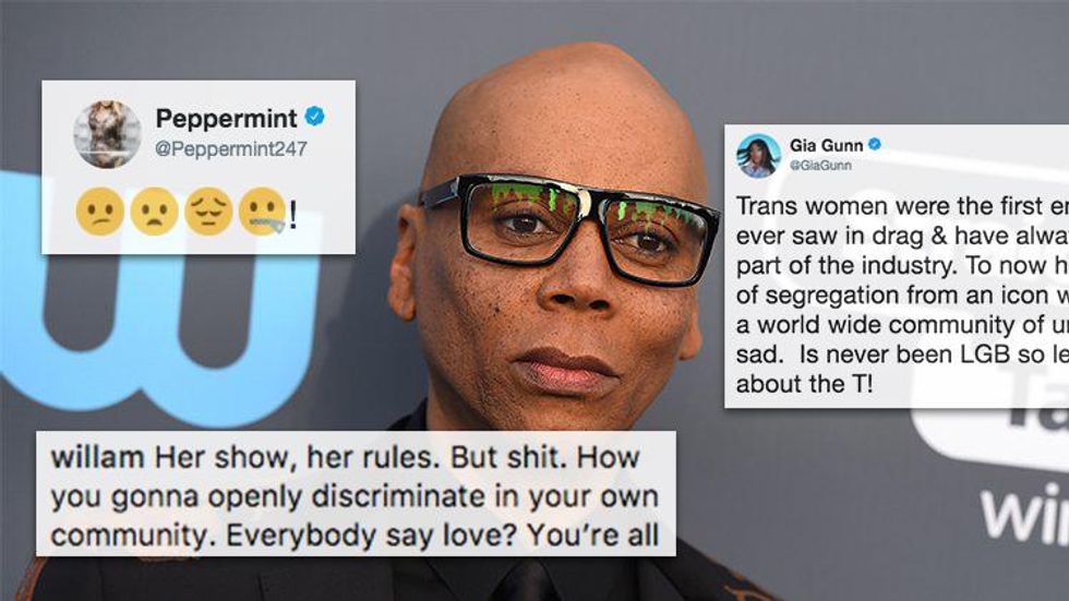 Gia Gunn, Sasha Velour, Willam & More Drag RuPaul for Transphobic Comments