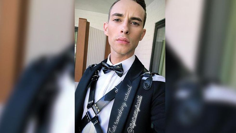 The Internet Loved the Harness Adam Rippon Wore to the Oscars