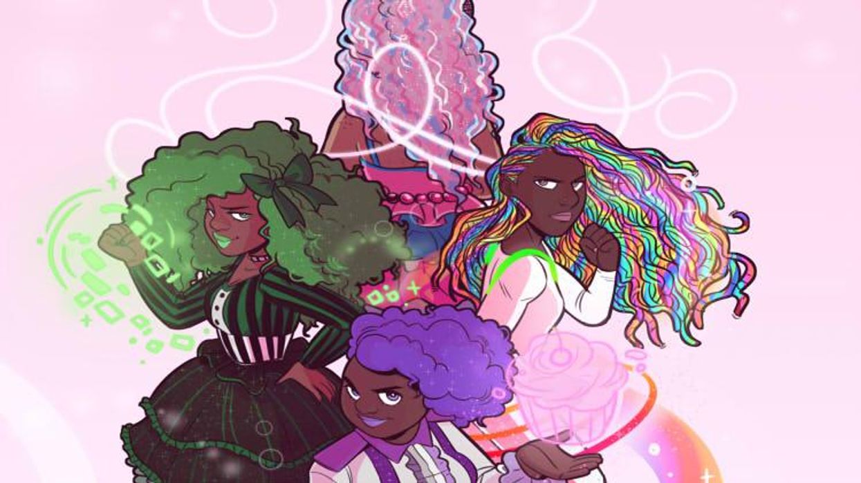 <p><em>magnifiqueNOIR</em> Is the Queer, Black Magical Girl Series You've Been Needing</p>