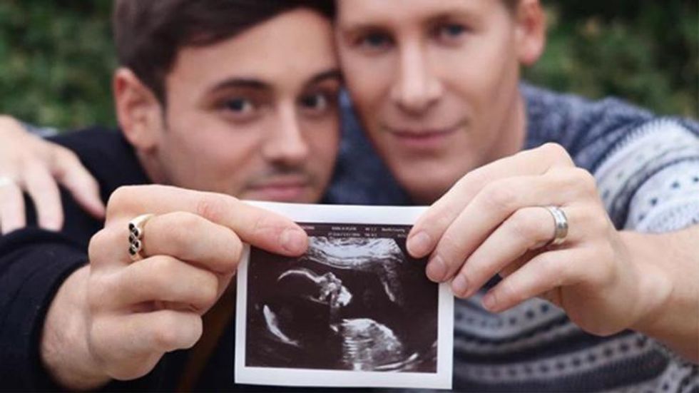 Tom Daley & Dustin Lance Black Are Having a Baby