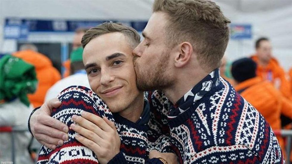 Gus Kenworthy's Pictures with Adam Rippon Are the Most Adorable Thing EVER