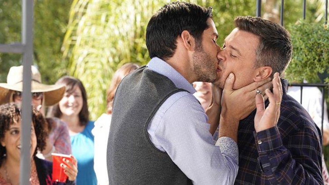 <p><em>Lucifer</em> Stars Go Undercover as a Gay Couple (and We Wish It Was for Real!)</p>