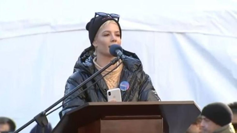Halsey Stuns NYC Women's March With Powerful Poem About Abuse