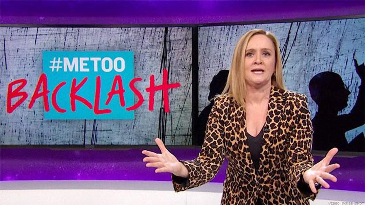 <p>Samantha Bee Destroys #MeToo Backlash & Aziz Ansari's 'Feminism'</p>