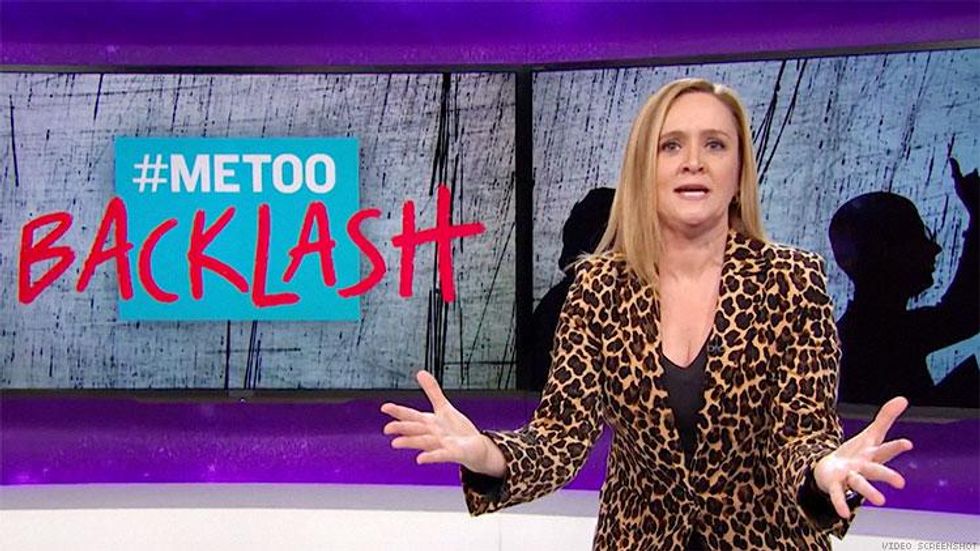 Samantha Bee Destroys #MeToo Backlash & Aziz Ansari's 'Feminism'
