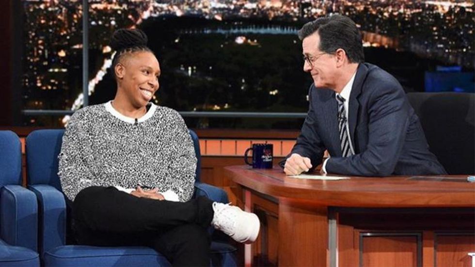 Lena Waithe Dropped Some Truth Bombs on Stephen Colbert Last Night