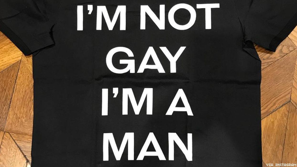 <p>This Dolce & Gabbana T-Shirt Reeks of Internalized Homophobia</p>