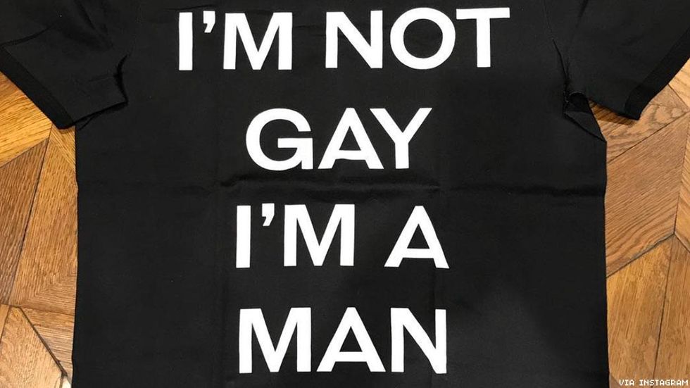 This Dolce & Gabbana T-Shirt Reeks of Internalized Homophobia