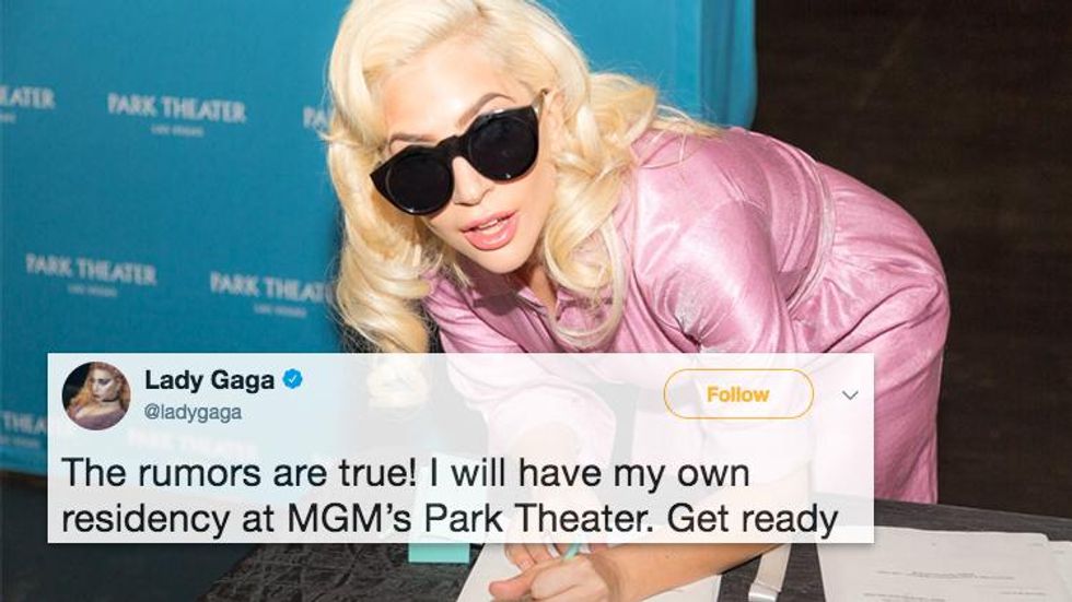 Lady Gaga Announces 2-Year Las Vegas Residency and We're SCREAMING