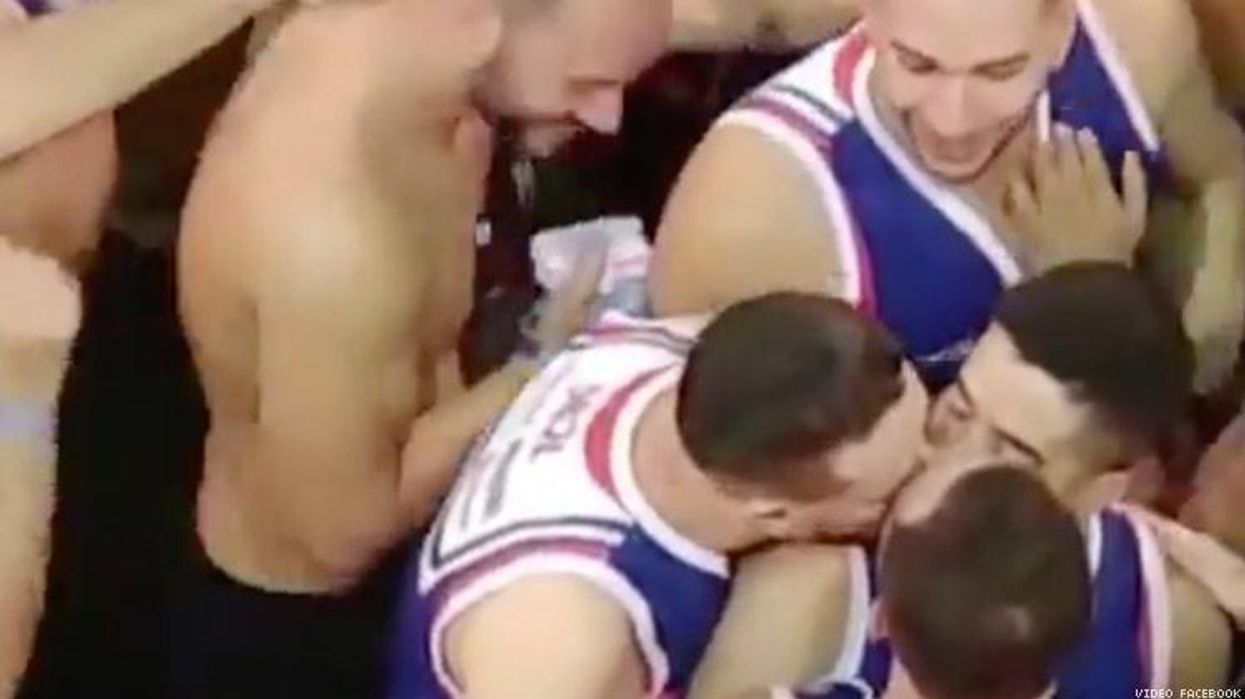 <p>This Three-Way Brazilian Makeout Session Is Going Viral for Obvious Reasons</p>