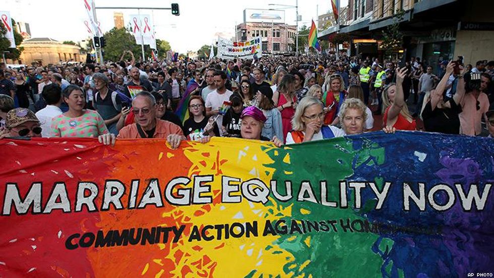 Australia Legalized Marriage Equality and Twitter Is Ecstatic