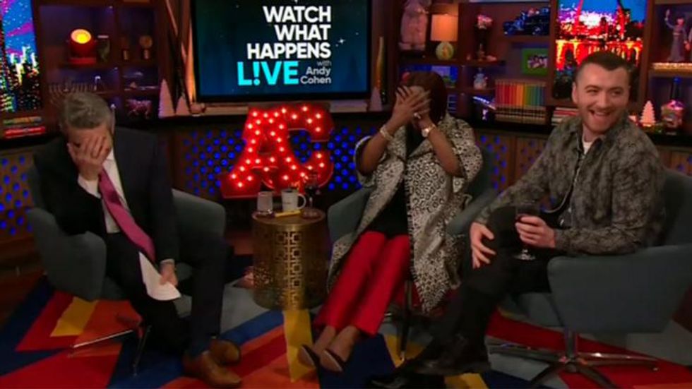 Sam Smith Shocks Patti LaBelle When He Says 'I'm a Dick Monster'