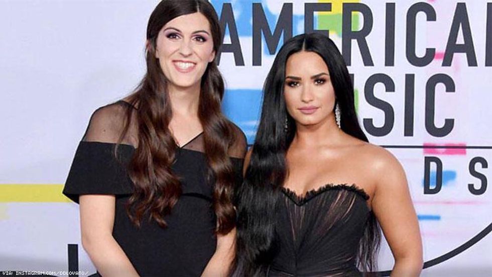 Demi Lovato Took Danica Roem as Her Guest to the AMAs