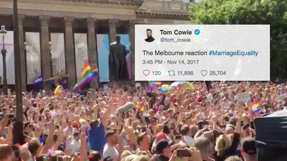 10 Best Reactions to Marriage Equality Passing in Australia