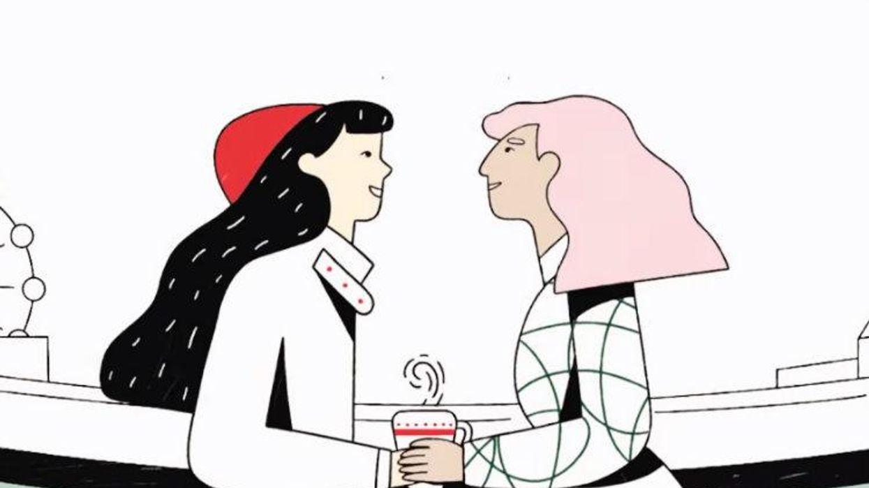 <p>The New Starbucks Holiday Ad Features an Adorable Lesbian Couple</p>
