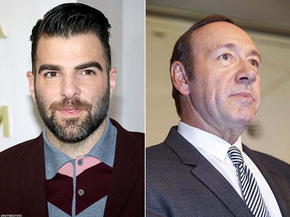 LGBT Celebrities Condemn Kevin Spacey's Coming Out After Sexual Assault Allegations