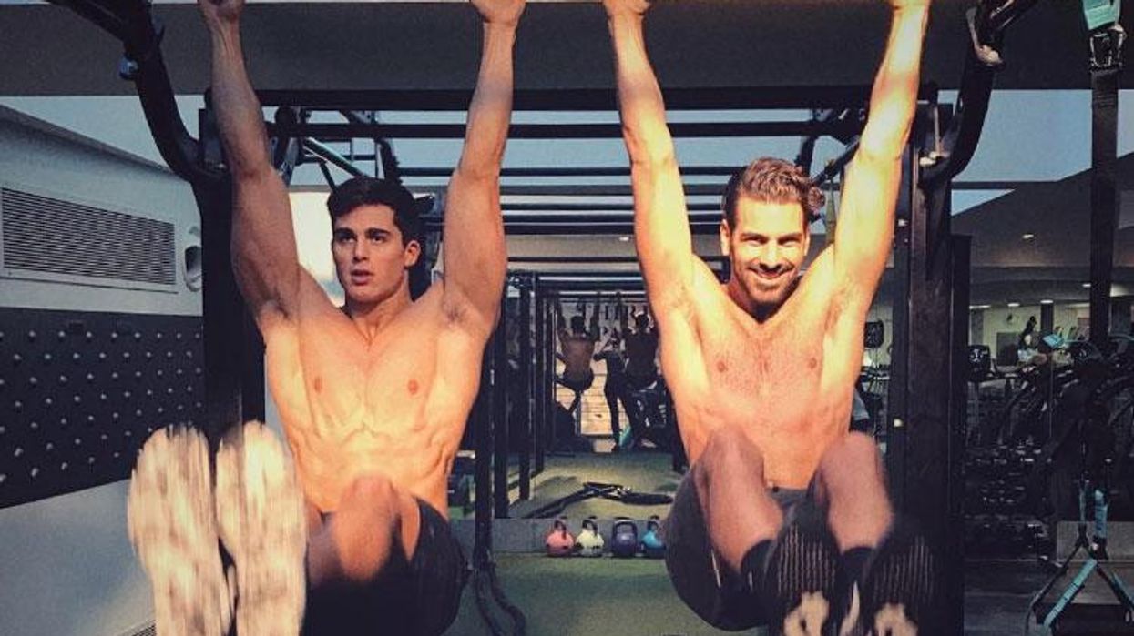 <p>Brace Yourself: Pietro Boselli & Nyle DiMarco Are Gym Buddies</p>