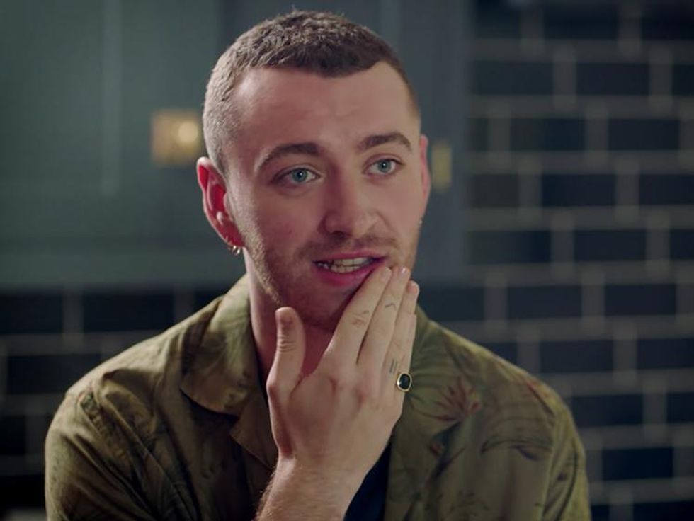 Sam Smith on His Oscar Whoopsie: 'I Need to Know My Gay History'