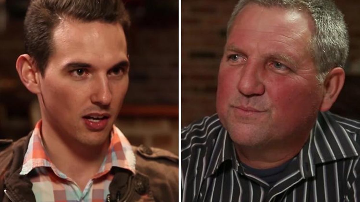 <p>This Gay Man Confronts His Father Over His Anti-Same Sex Marriage Stance</p>