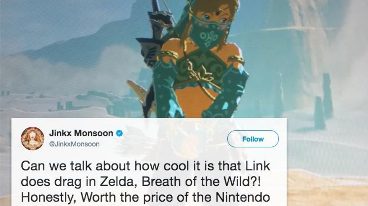 <p>Link Does Drag in the Latest Zelda Game and People Are Losing It</p>