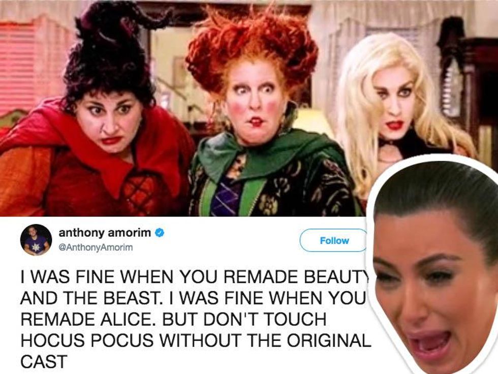 'Hocus Pocus' Is Getting a Remake And Fans Are Spiraling