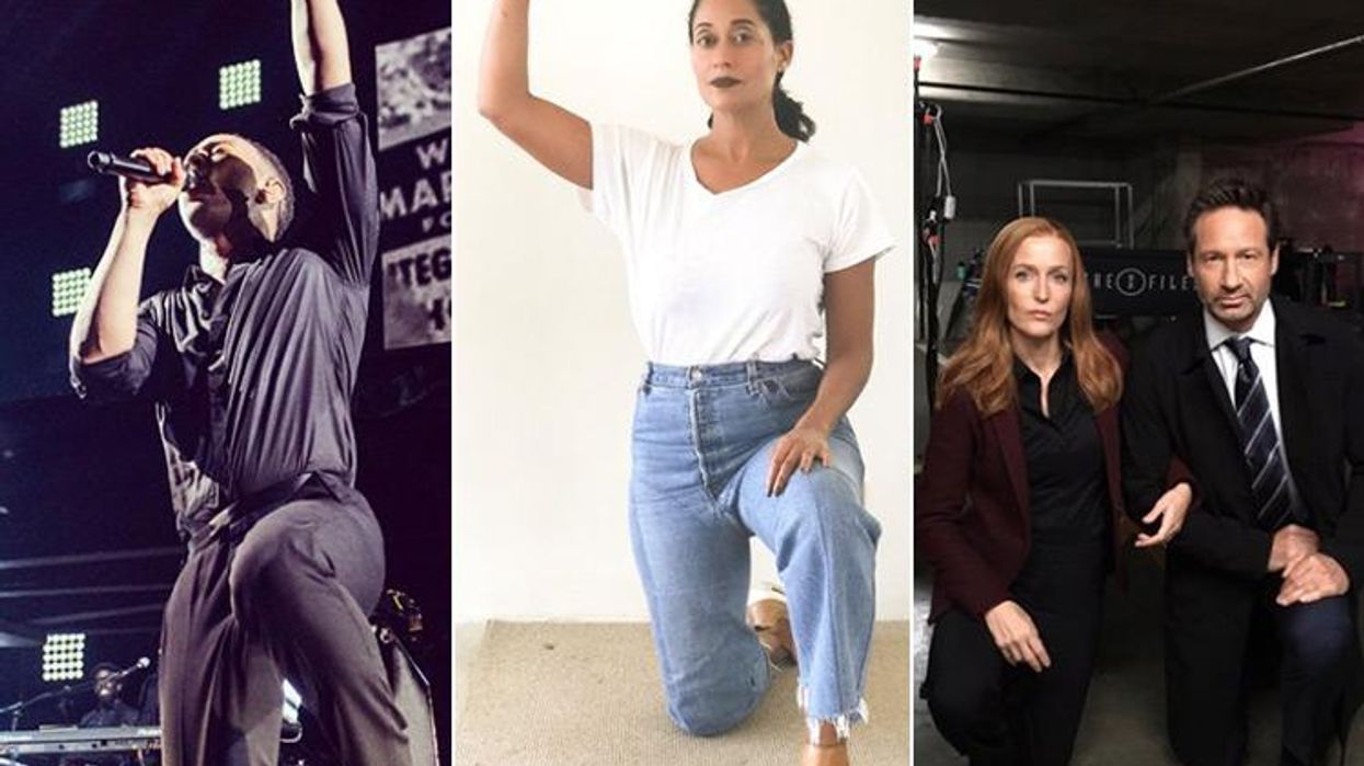 <p>So Many Notable People Are Joining NFL Athletes in the #TakeAKnee Movement</p>