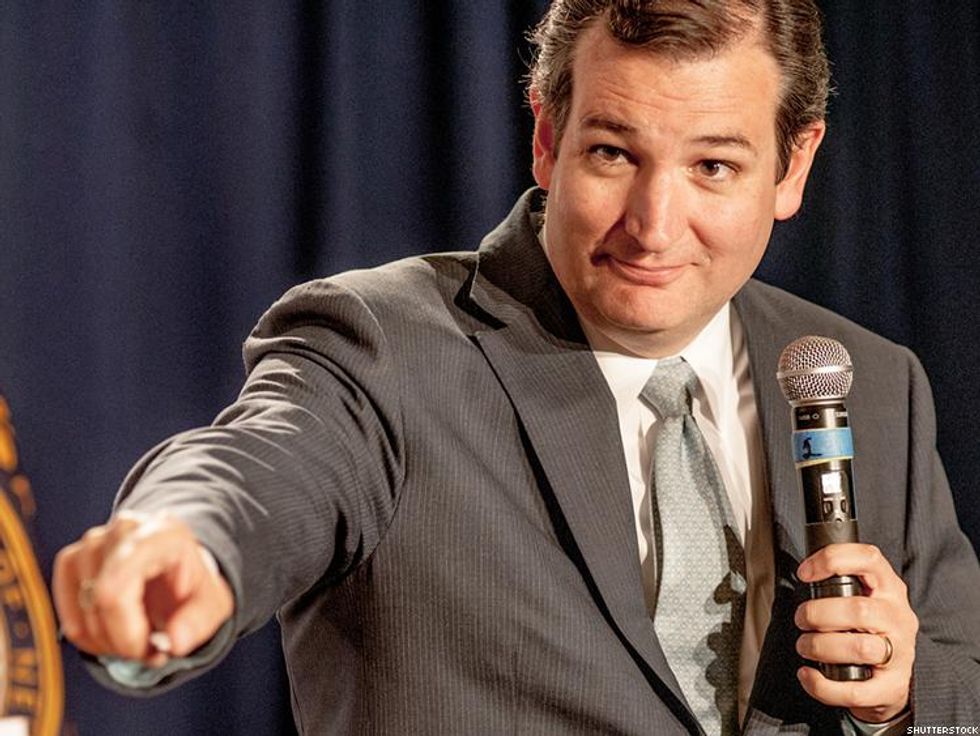 Ted Cruz Likes Hardcore Porn on Twitter and Twitter's Responses Are Priceless