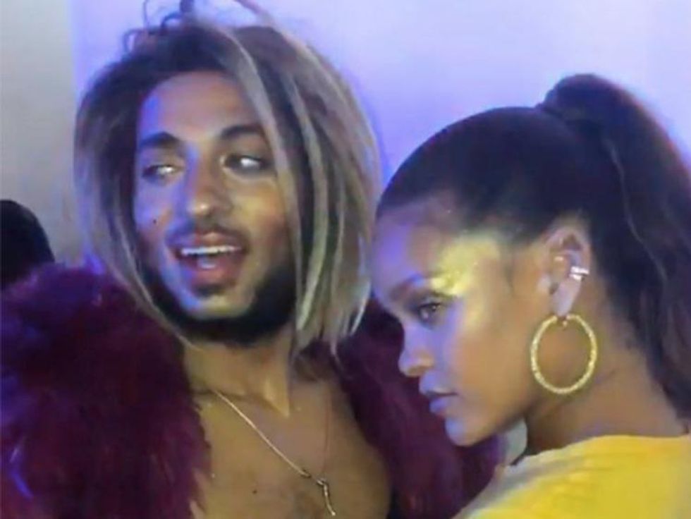 Joanne the Scammer Was Tackled by Rihanna's Security at Her Fenty Makeup Launch Party and We're Cackling
