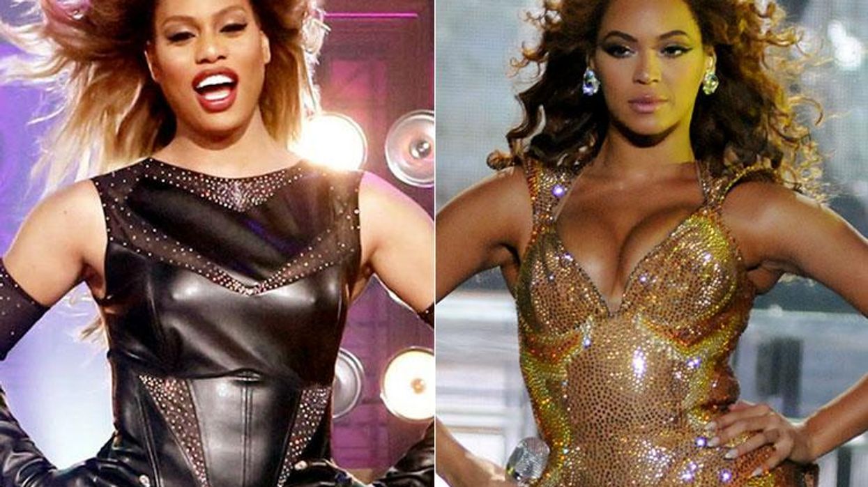 Laverne Cox Is Working with Beyoncé on a New Project and People Are Freaking Out