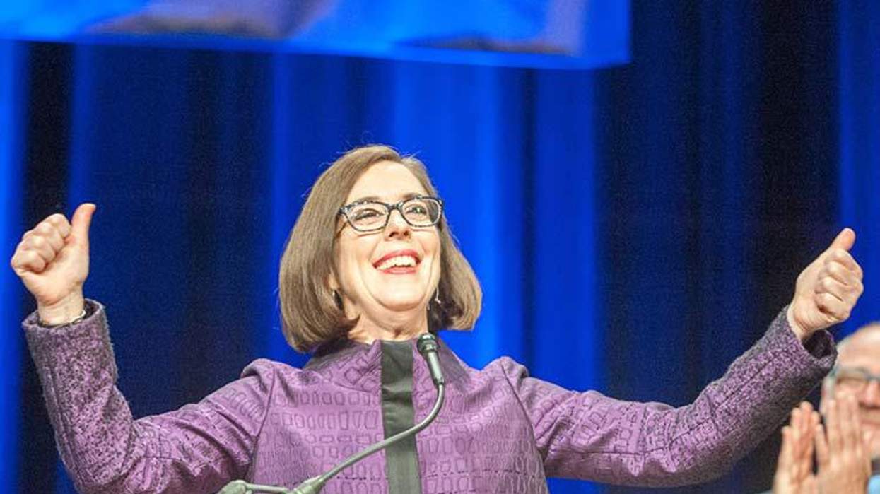 <p>Bisexual Governor Kate Brown Passes Nation's Most Progressive Reproductive Health Policy</p>