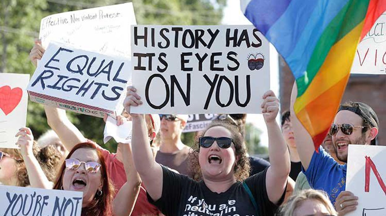 <p>Hundreds of Counter Protests and Vigils Spring Up in Wake of Charlottesville</p>