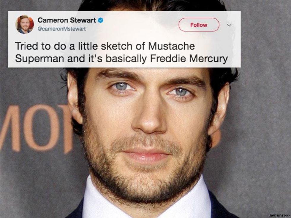 Henry Cavill's Digital Mustache Removal in 'Justice League' Inspired Hilarious Memes