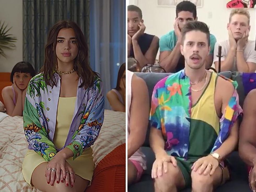 Gays Recreated Dua Lipa's 'New Rules' Video and It's Hilariously Perfect