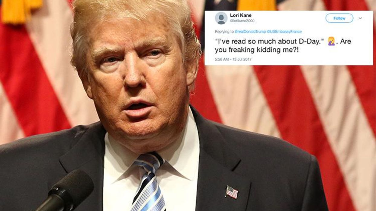 <p>Trump Brags He 'Read so Much About D-Day,' and Twitter Tore Him to Bits</p>