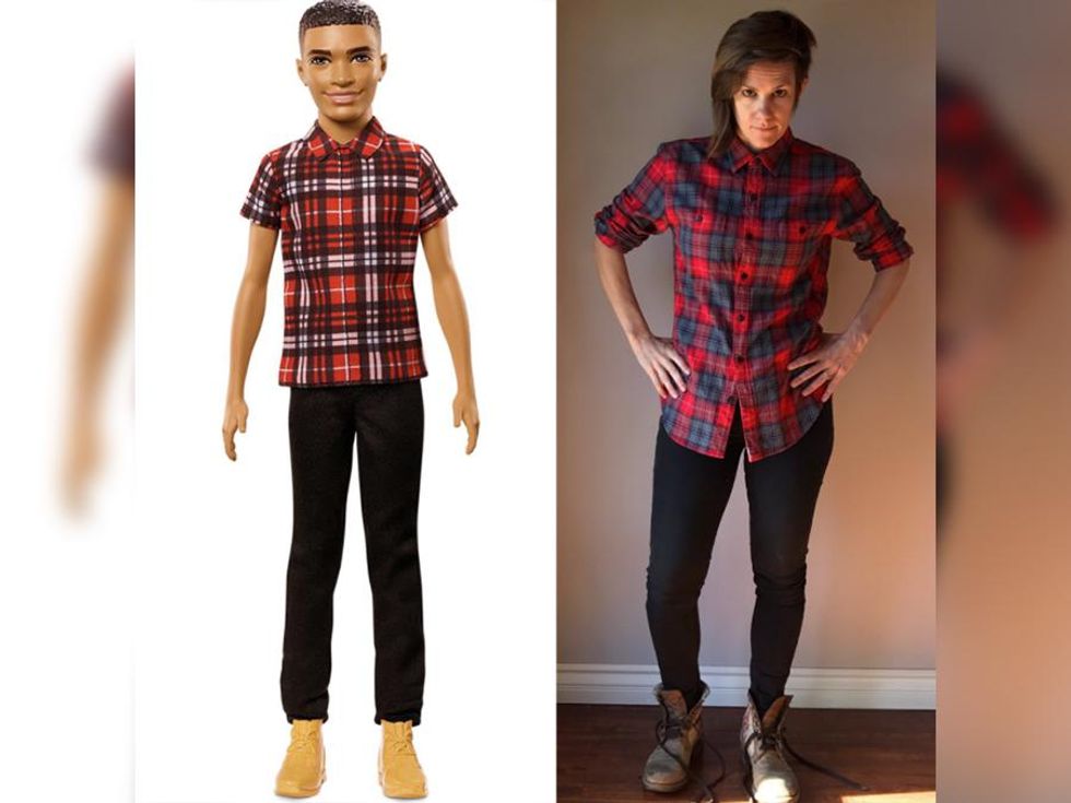 Cameron Esposito's Ken Doll Photoshoot Makes a Statement About Gender Stereotypes