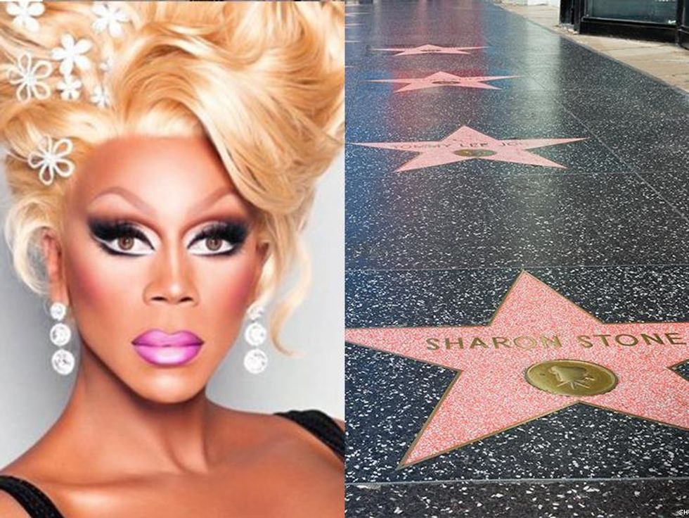 RuPaul Is the Newest Star on the Hollywood Walk of Fame