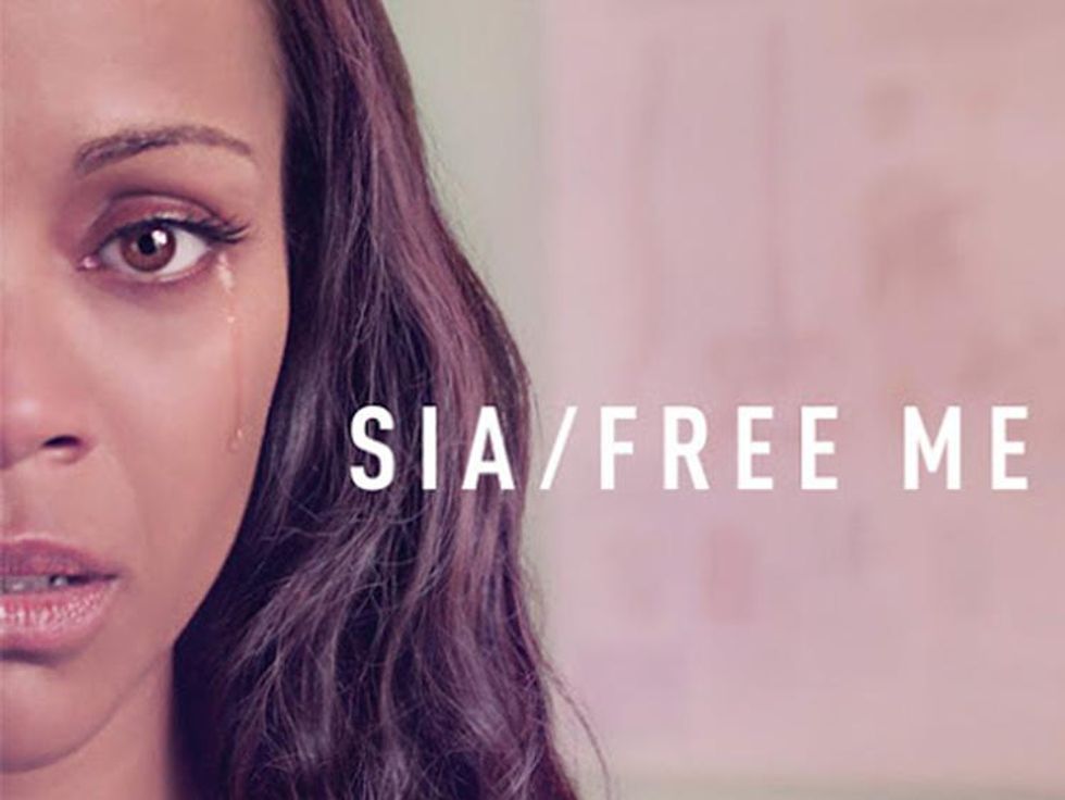 Sia & Zoe Saldana Call for an End to AIDS with Powerful Music Video