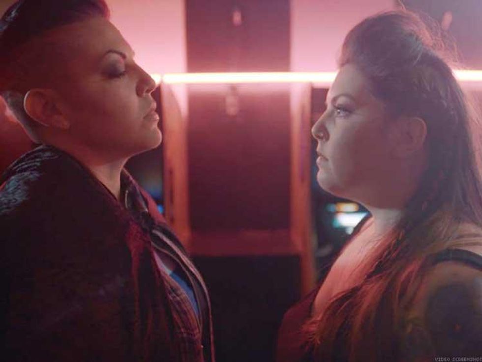 Mary Lambert's New Video Will Make You Want to Play With a Sexy Woman at an Arcade 