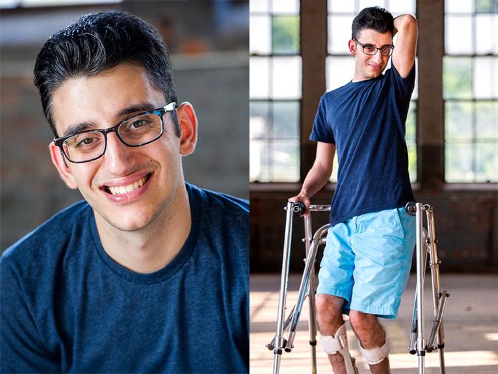 This Gay Man With Cerebral Palsy Is Stripping Down to Shatter Beauty Norms